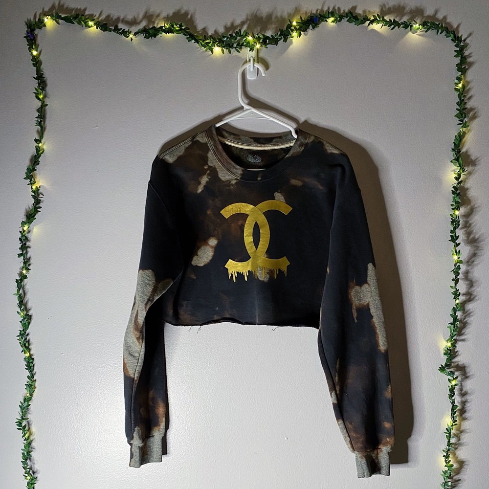 Chanel Bleached Crop Top
